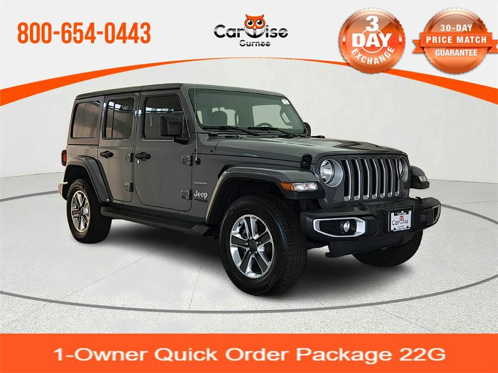 used 2021 Jeep Wrangler Unlimited car, priced at $24,497