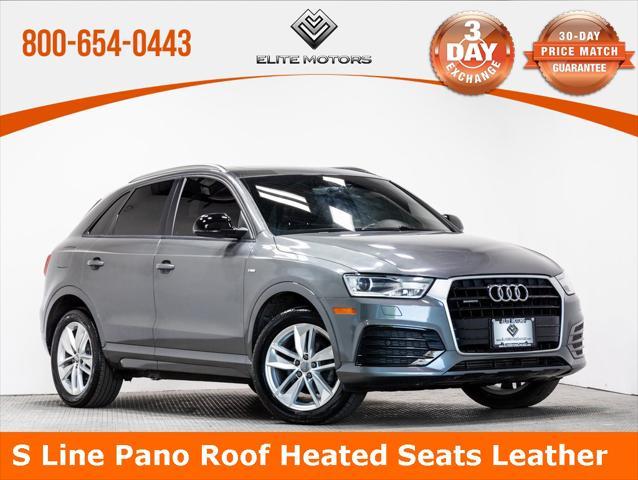 used 2018 Audi Q3 car, priced at $29,145