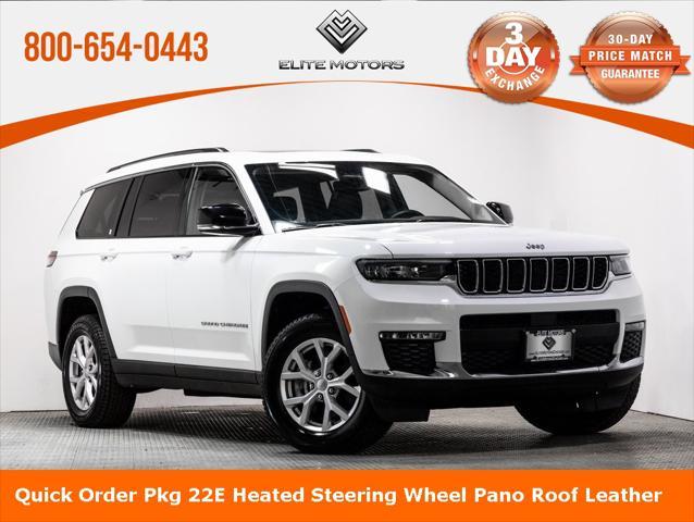 used 2022 Jeep Grand Cherokee L car, priced at $28,400