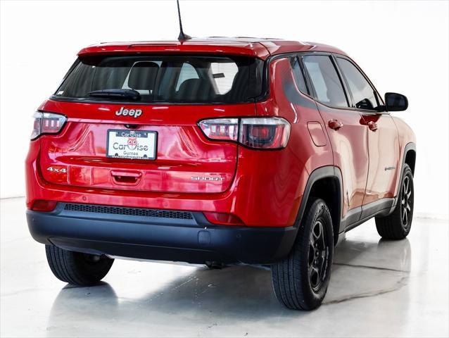 used 2018 Jeep Compass car, priced at $14,250