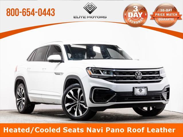 used 2022 Volkswagen Atlas Cross Sport car, priced at $30,200