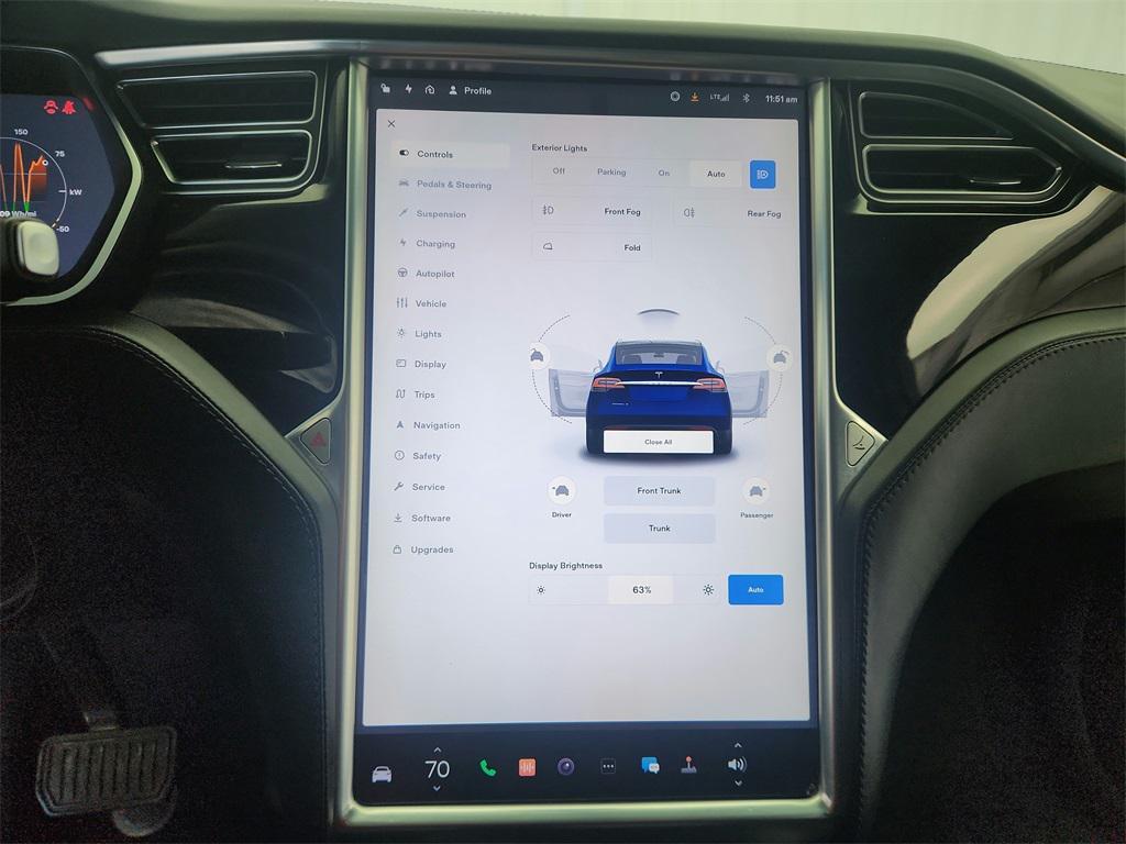 used 2017 Tesla Model X car, priced at $23,211