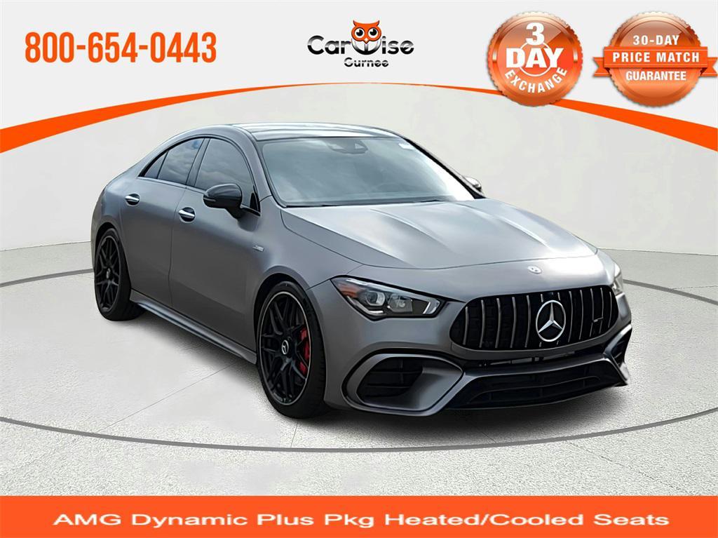 used 2021 Mercedes-Benz AMG CLA 45 car, priced at $40,555