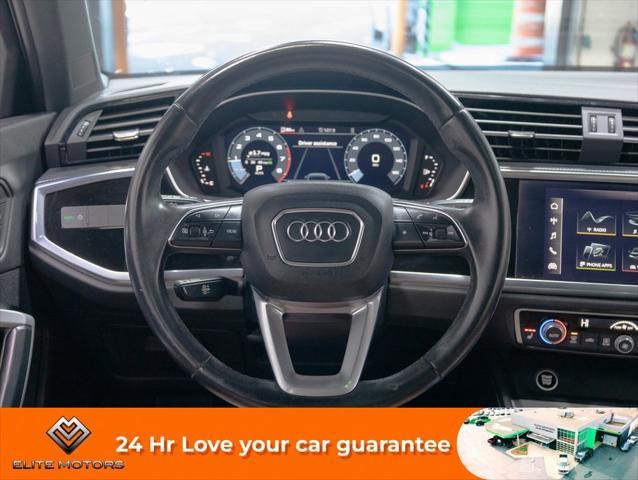 used 2022 Audi Q3 car, priced at $21,300