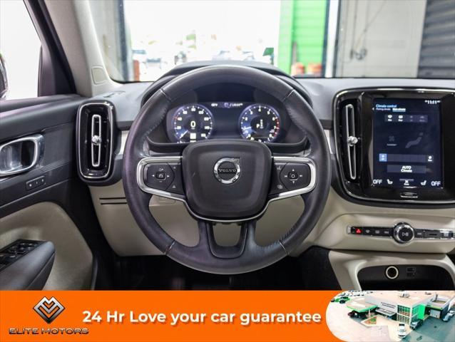 used 2021 Volvo XC40 car, priced at $24,200