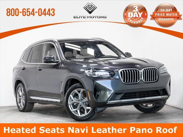 used 2022 BMW X3 car, priced at $30,000