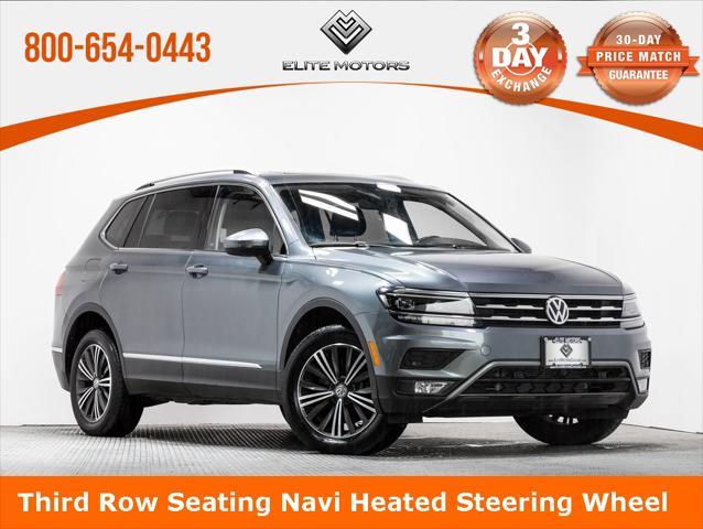 used 2018 Volkswagen Tiguan car, priced at $21,500