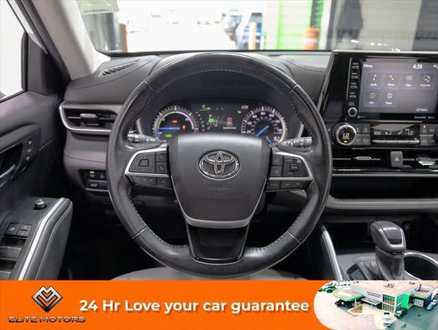 used 2022 Toyota Highlander Hybrid car, priced at $33,850