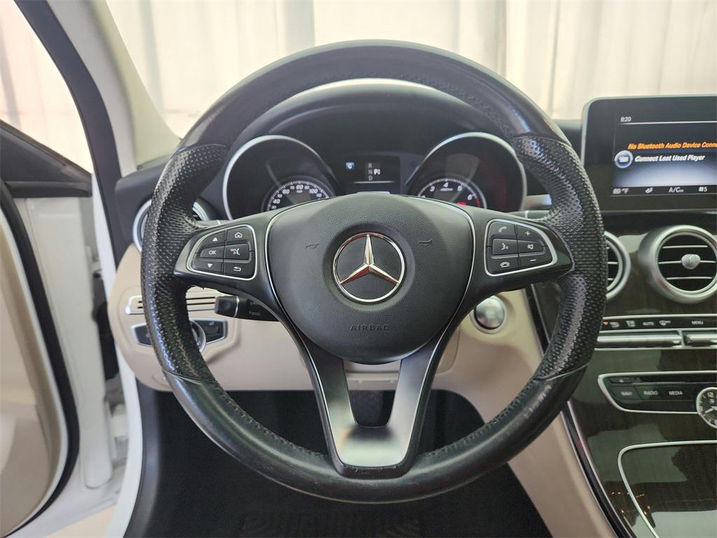 used 2017 Mercedes-Benz C-Class car, priced at $12,980