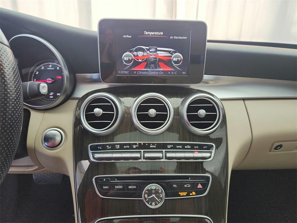 used 2017 Mercedes-Benz C-Class car, priced at $12,980