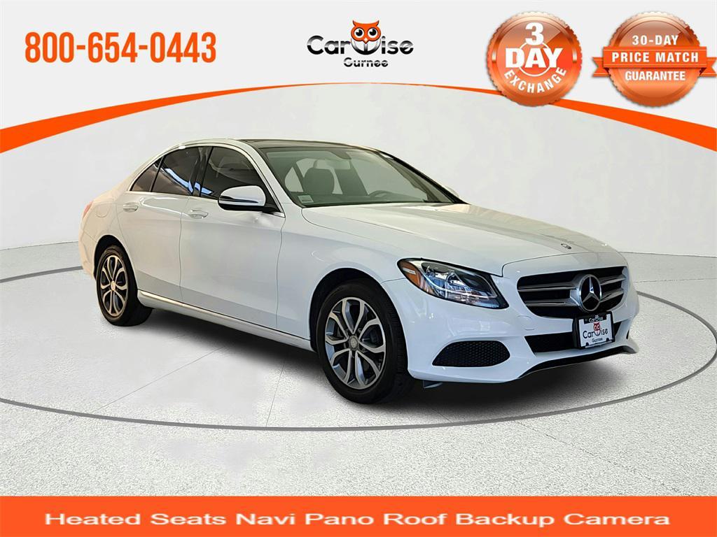 used 2017 Mercedes-Benz C-Class car, priced at $12,980