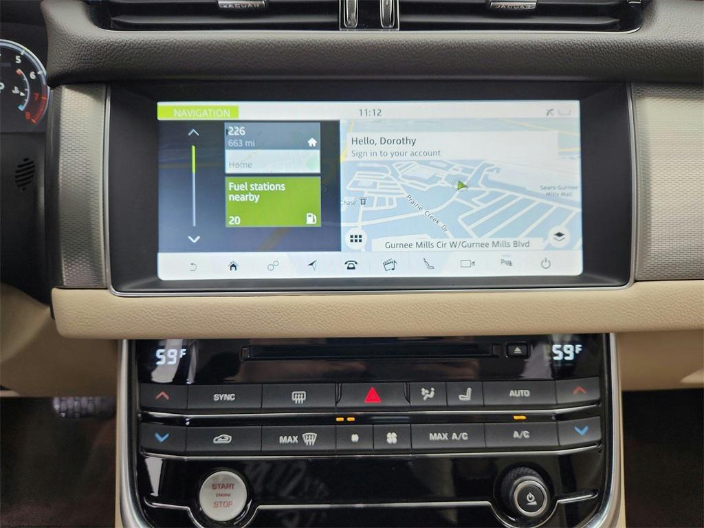 used 2017 Jaguar XF car, priced at $15,477