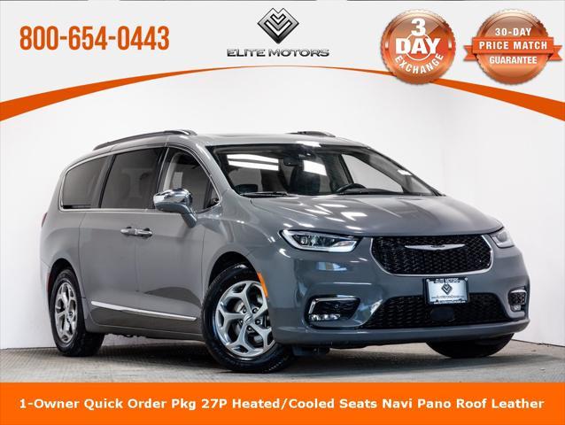 used 2022 Chrysler Pacifica car, priced at $22,700