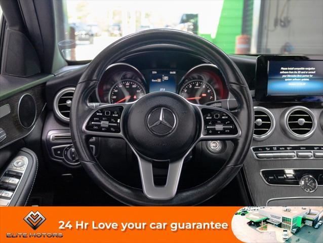 used 2019 Mercedes-Benz C-Class car, priced at $20,800