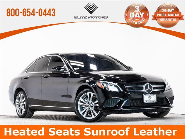 used 2019 Mercedes-Benz C-Class car, priced at $20,800