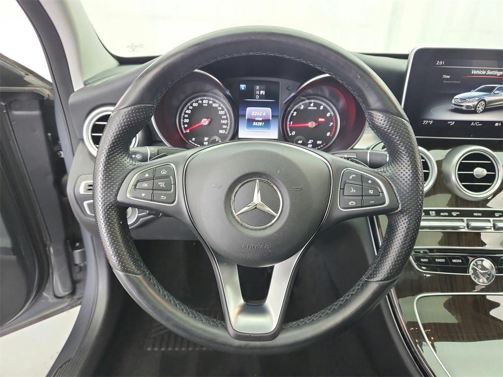 used 2017 Mercedes-Benz C-Class car, priced at $17,789