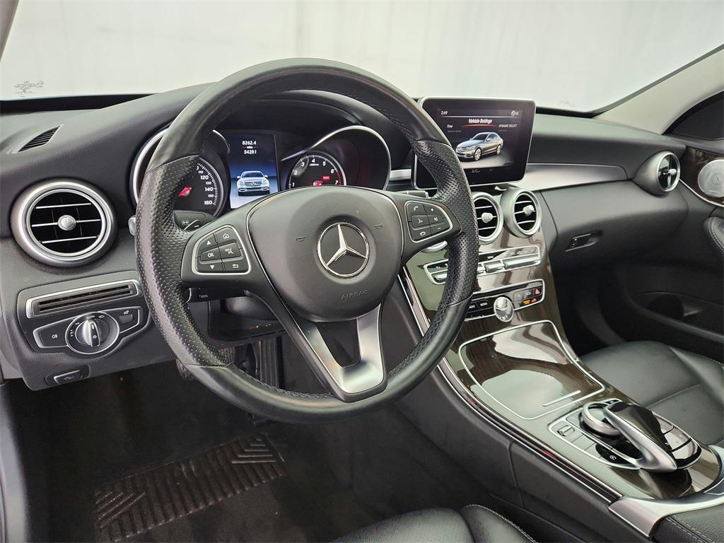 used 2017 Mercedes-Benz C-Class car, priced at $17,789
