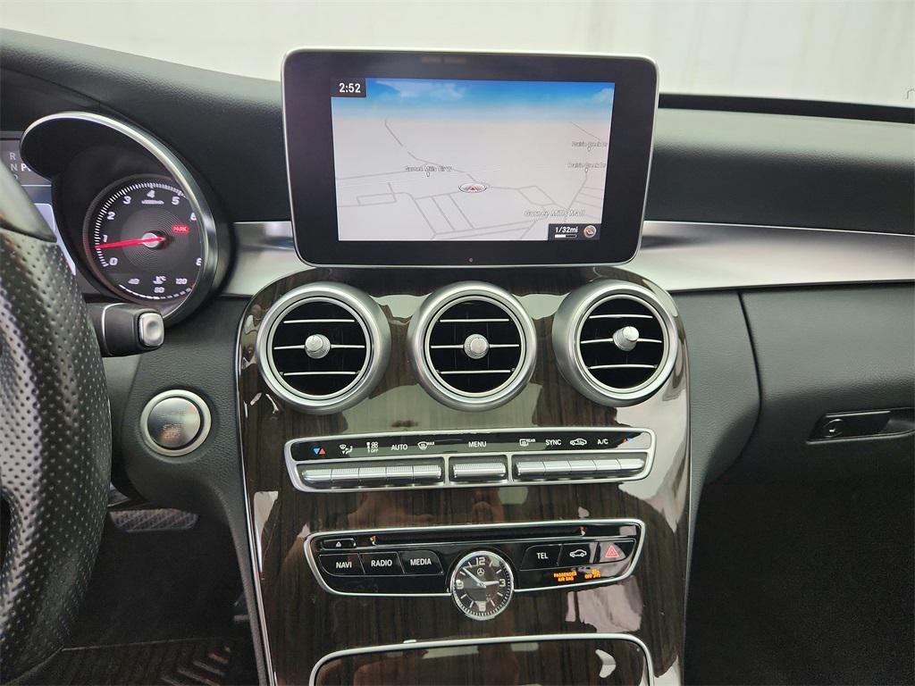 used 2017 Mercedes-Benz C-Class car, priced at $17,789