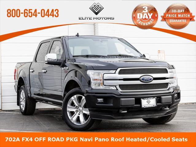 used 2019 Ford F-150 car, priced at $38,500