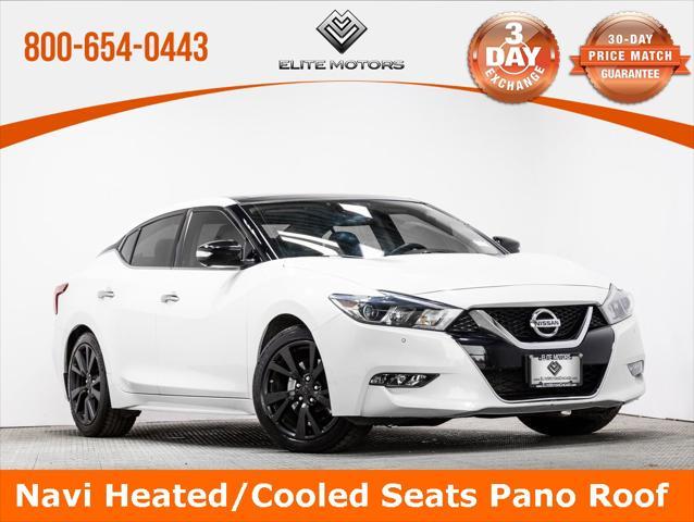 used 2018 Nissan Maxima car, priced at $13,800