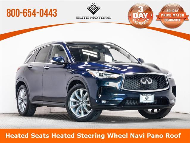 used 2021 INFINITI QX50 car, priced at $26,500