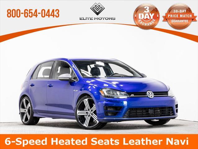 used 2017 Volkswagen Golf R car, priced at $23,000