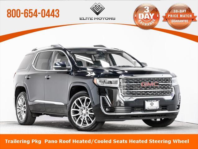 used 2022 GMC Acadia car, priced at $32,100