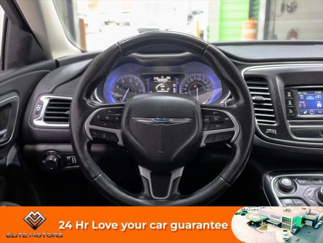 used 2015 Chrysler 200 car, priced at $12,245