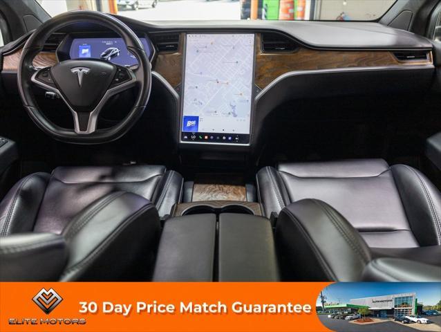 used 2018 Tesla Model X car, priced at $35,000