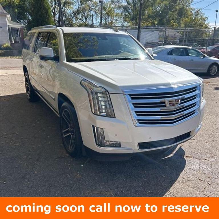 used 2017 Cadillac Escalade ESV car, priced at $30,900