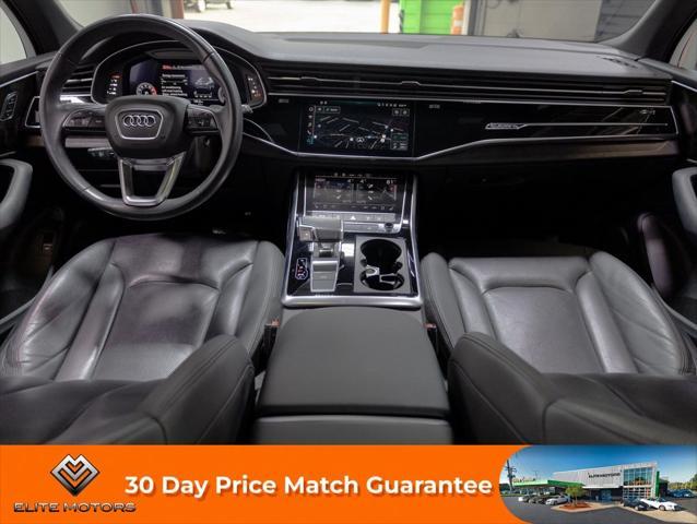 used 2021 Audi Q7 car, priced at $38,500