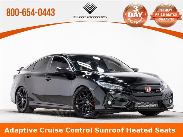 used 2020 Honda Civic Si car, priced at $22,501