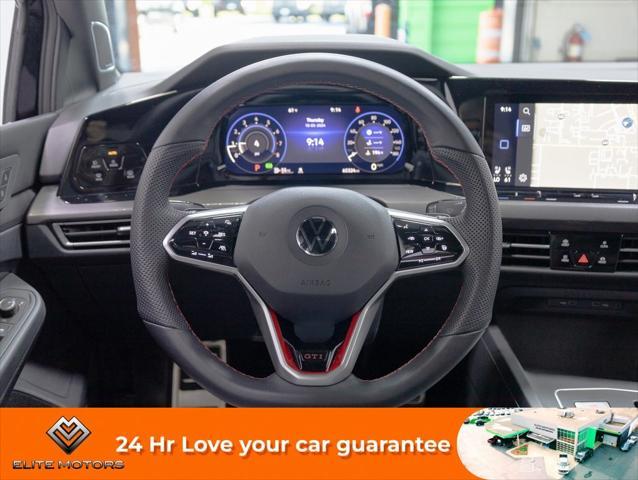 used 2022 Volkswagen Golf GTI car, priced at $24,999