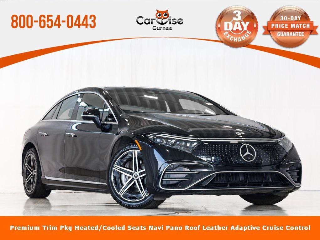 used 2022 Mercedes-Benz EQS 580 car, priced at $43,995