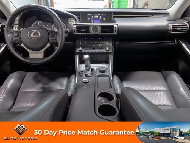 used 2015 Lexus IS 250 car, priced at $20,444