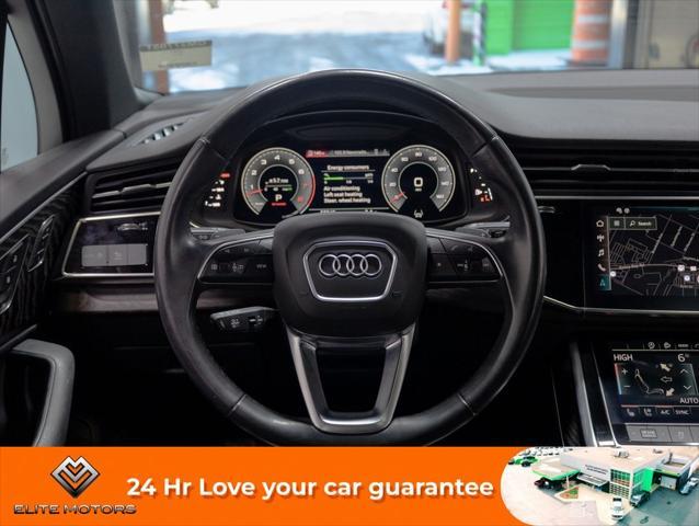 used 2021 Audi Q7 car, priced at $34,923