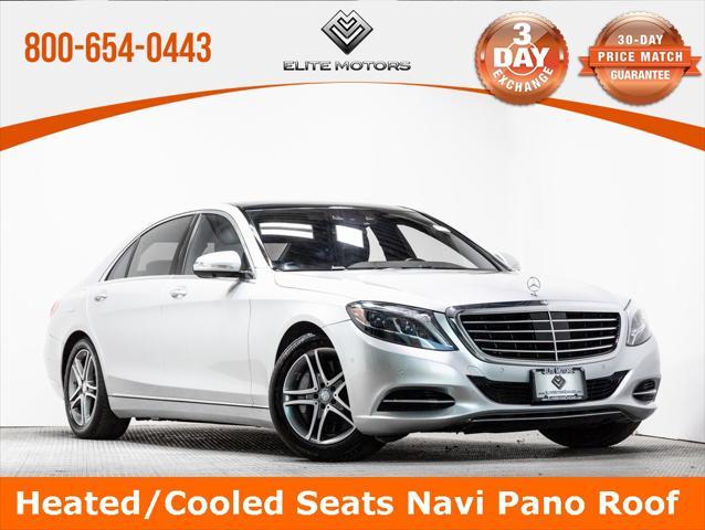 used 2016 Mercedes-Benz S-Class car, priced at $30,500