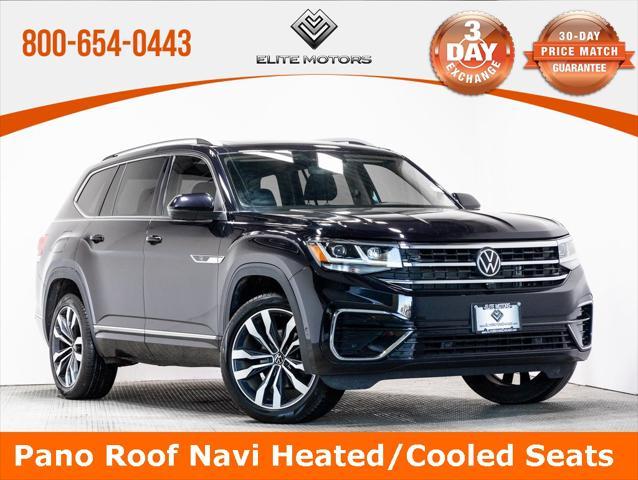 used 2021 Volkswagen Atlas car, priced at $32,500