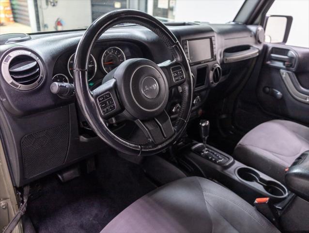 used 2016 Jeep Wrangler Unlimited car, priced at $18,806