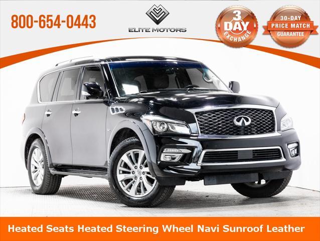 used 2017 INFINITI QX80 car, priced at $23,500