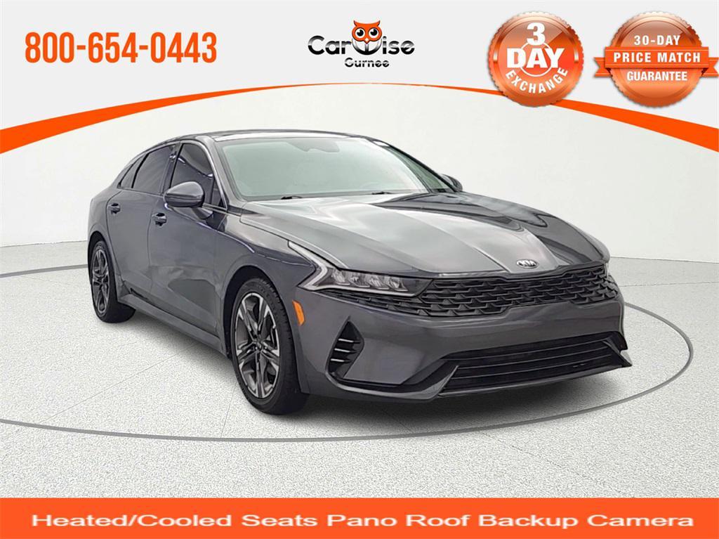 used 2021 Kia K5 car, priced at $16,297