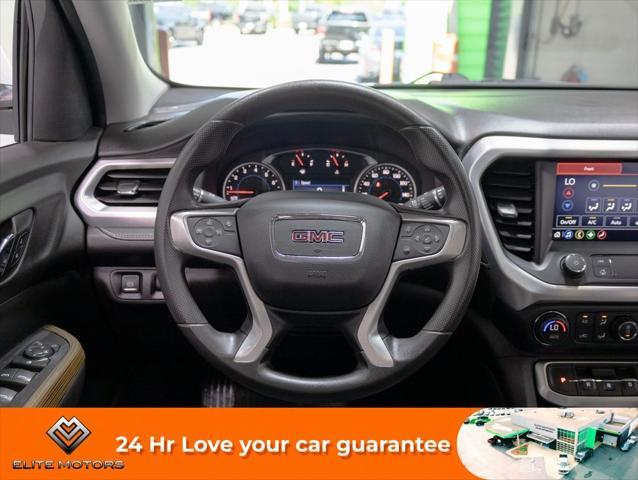 used 2021 GMC Acadia car, priced at $18,500