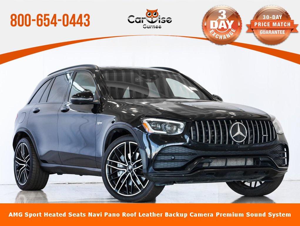 used 2021 Mercedes-Benz AMG GLC 43 car, priced at $32,600