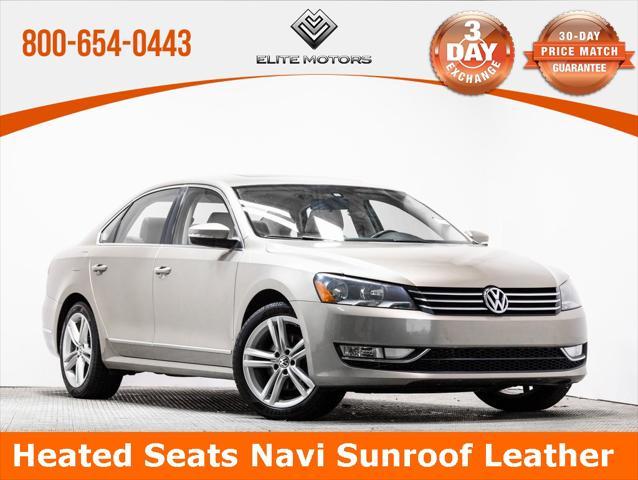 used 2015 Volkswagen Passat car, priced at $10,700