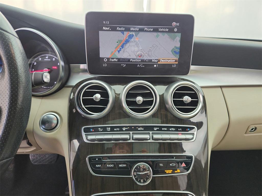 used 2018 Mercedes-Benz C-Class car, priced at $18,297