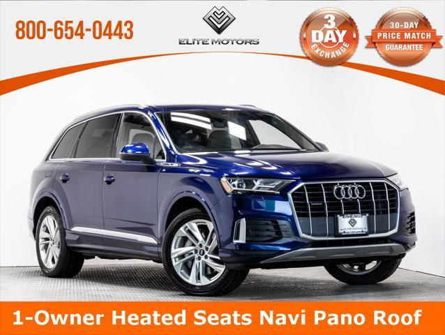 used 2022 Audi Q7 car, priced at $33,700