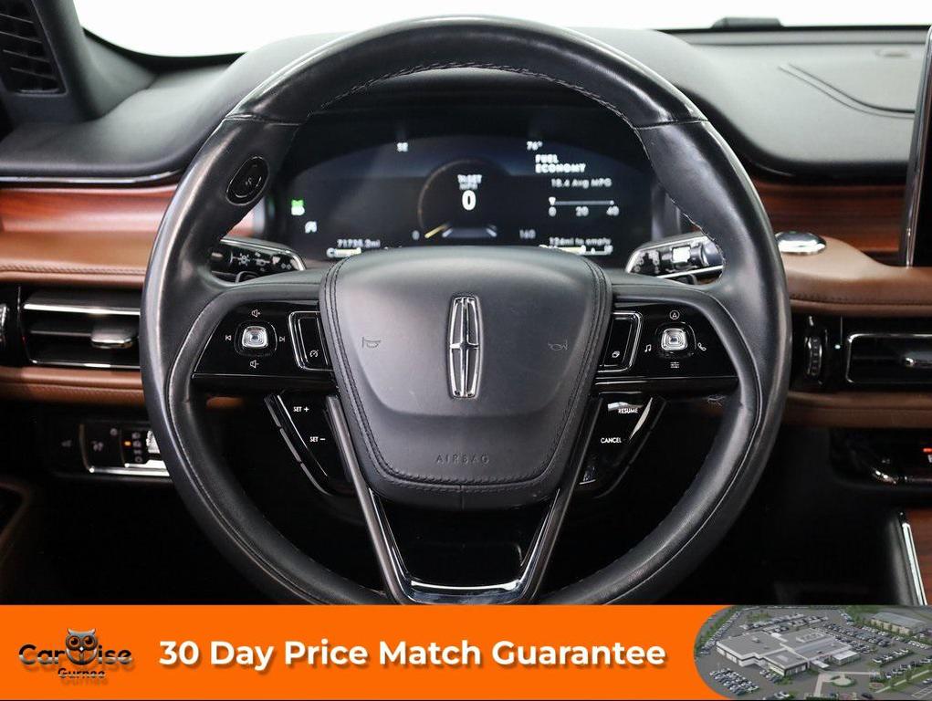 used 2022 Lincoln Aviator car, priced at $33,900
