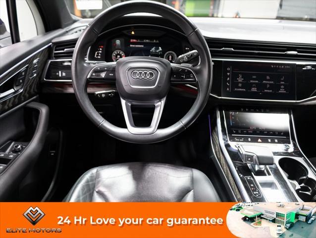 used 2021 Audi Q7 car, priced at $33,600