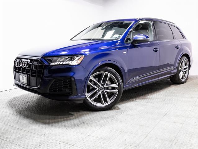 used 2021 Audi Q7 car, priced at $33,600