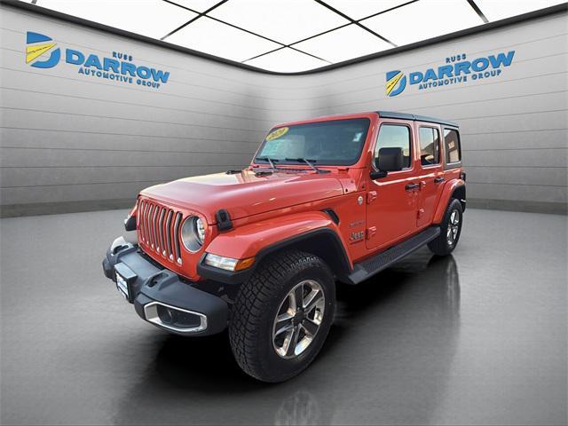 used 2020 Jeep Wrangler Unlimited car, priced at $25,203